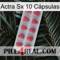 Actra Sx 10 Cápsulas 18